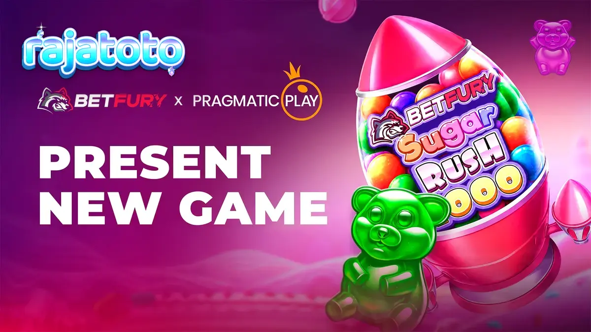 Tampilan visual cerah dari slot BetFury Sugar Rush 1000